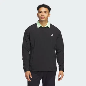 ADIDAS MEN'S Ultimate365 Tour WIND.RDY Sweatshirt GOLF SMALL BLACK NEW NWT - Picture 1 of 6