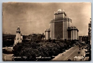 Postcard International RPPC Spain Plaza de Espana - Picture 1 of 2