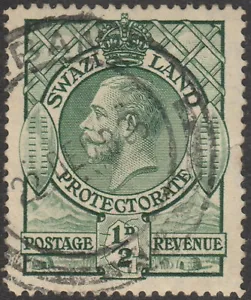 🇸🇿Swaziland 1933 King George V (Used) - Picture 1 of 3