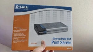 D-Link DP-300U 10/100 Fast Ethernet 3-Port Print Server NIB - Picture 1 of 1