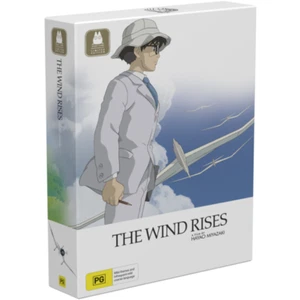 The Wind Rises Limited Edition Blu Ray Box Set + Art Book Studio Ghibli SEALED - Picture 1 of 7