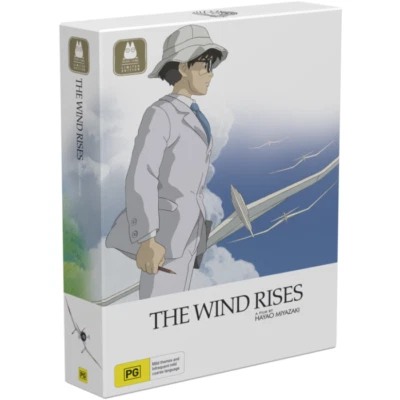 The Wind Rises Limited Edition Blu Ray Box Set + Art Book Studio Ghibli SEALED - Image 1 of 4