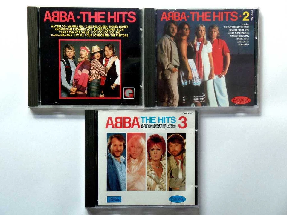 CD-Set ABBA - The Hits Vol. 1 + 2 + 3 - aus Sammlung - Bild 1 von 1