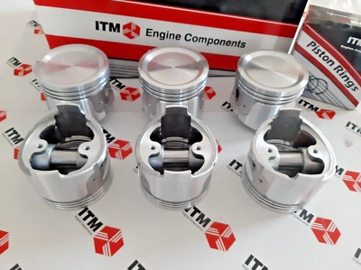 Pistons & Rings Set +.030 Oversize fits Datsun 280Z 75-78, 280ZX 1979 - Image 1 of 2