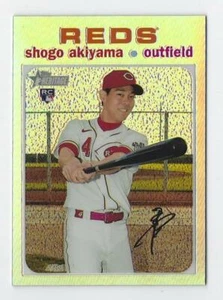 Topps Heritage 2020 High Number #THC527 Shogo Akiyama refractor cromo radiocontrol/571 - Imagen 1 de 2