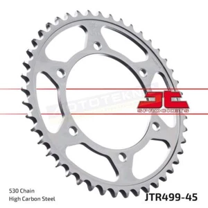 JT Steel Rear Sprocket to fit Kawasaki ZZR600 D1-3 1990-1993 - Picture 1 of 1