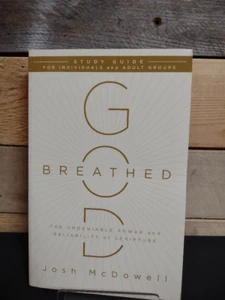 NEW God Breathed Study Guide Josh McDowell ISBN # 9781630589448 - Picture 1 of 2