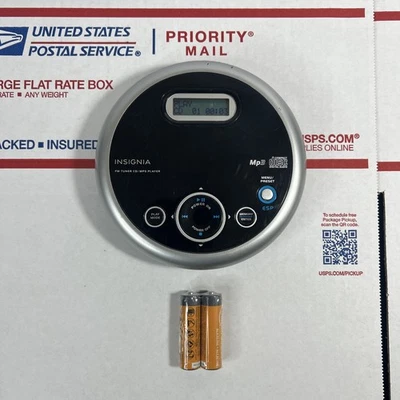 Insignia NS-P5113 портативный CD-плеер MP3-плеер FM-тюнер + тот же день - гарантия - Изображение 1 из 4