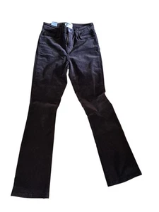 L'AGENCE Stevie High Rise Straight Velvet Pants Jeans Stretchy Brown Sz 24-25 - Picture 1 of 9