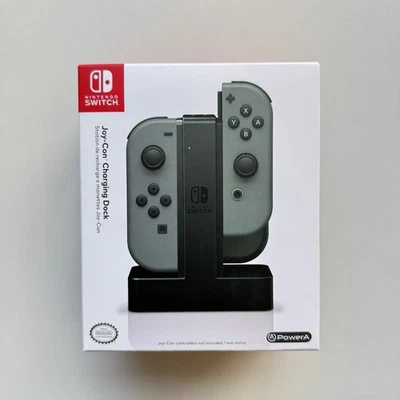 Nintendo Switch Joy-Con Charging Dock Black - Power A Licensed by Nintendo — 第 1/4 张图片