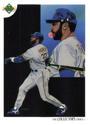 Dave Parker 1991 Upper Deck #48 Milwaukee Brewers Baseball - Image 1 of 2