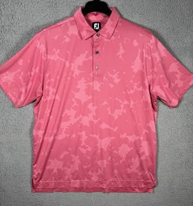 Footjoy Polo Shirt Mens Extra Large XL Camouflage Stretch Golf Performance - Picture 1 of 8