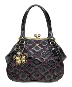 Bolso de Mano ANNA SUI Auténtico Mujer "D:5.12" H:10.12" W:11.46" 7083 - Imagen 1 de 10