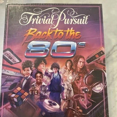 Stranger Things Back To The 80s Trivial Pursuit - Hasbro Netflix NEW SEALED - Image 1 of 2