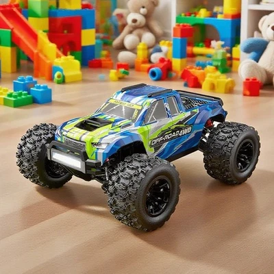 MJX 1:14 Brushless RC Car 14208 - 2.4G 4WD High-Speed Drift Off-Road Truck - Image 1 of 4