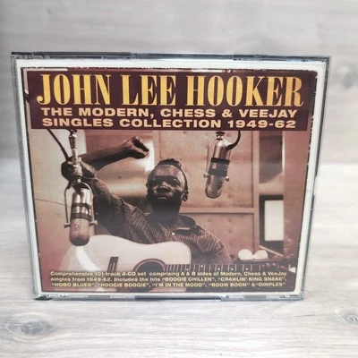 John Lee Hooker - Modern Chess & Veejay Singles Collection 1949-62 - 4CD Album  - Image 1 of 4