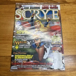 Scrye Magazine January 2005 #79 Magic Superman TCG VS System Duel Masters  NEW - Picture 1 of 13