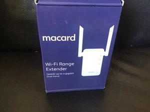 Macard wifi Range extender re1200, White, New - Photo 1/3