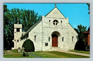 Saint Mary's Roman Catholic Church, Stone, Springfield Vermont Vintage Postcard - Picture 1 of 2