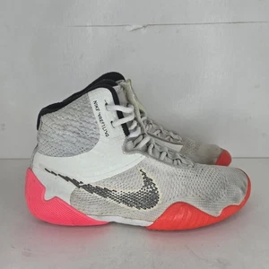 Nike Tawa SE Tokyo Men's Wrestling Shoes Sz 9 White Pink Boxing MMA Rawdacious  - Picture 1 of 10