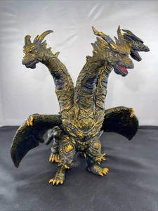 2004 BANDAI 9" KEIZER KAISER GHIDORAH Figure Godzilla Final Wars - Picture 1 of 8