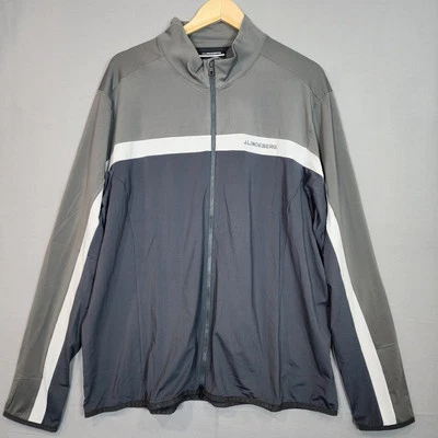 J. Lindeberg Men's Jarvis Golf Mid Layer Quick Dry Stretch Full Zip Jacket XXXL - Image 1 of 4
