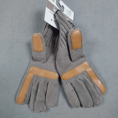 NUEVO Guantes Isotoner SmarTouch SmartDri Para Mujer OSFA Cable Tejido Acrílico Gris Ceniza Foto 1 de 4