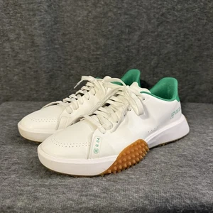 G/Fore G.112 Rasen Golfschuhe Herren Größe 9,5 weiß grün Leder ohne Spikes - Bild 1 von 17