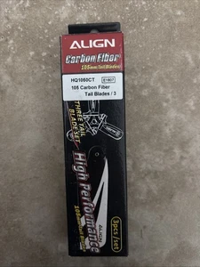 Align Carbon Fiber HQ1050CT Tail Blades / 3 - Picture 1 of 4