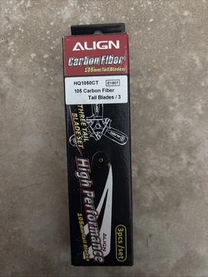 Align Carbon Fiber HQ1050CT Tail Blades / 3 - Image 1 of 4