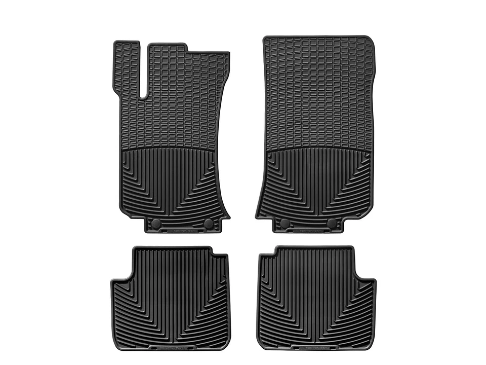 Alfombrillas WeatherTech para todo tipo de clima para clase R 63 AMG/R - 1ª y 2ª fila negras Foto 1 de 4