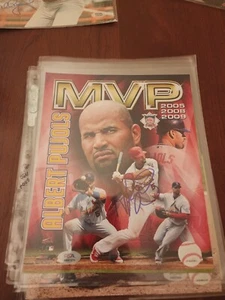 Albert Pujols Signed 8x10 Psa Dna - Picture 1 of 1