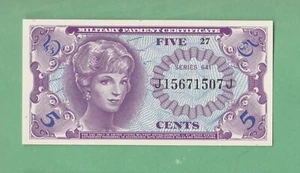 United States MPC .05 Cent  Series 641     UNCIRCULATED - Picture 1 of 2