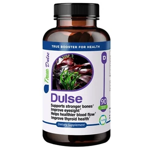 TrueMed Dulse Support Strong Bones Thyroid Health Blood Flow 650 mg 90 Capsules - Picture 1 of 11