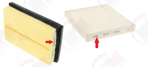 DENSO OEM Air Filter + Cabin Filter 2012-2017 for Toyota Prius C Prime - Picture 1 of 1