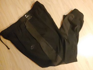 nike pinstripe joggers