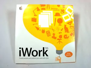 Apple iWork '05 Trial Version CD-ROM Package 603-7268-C - Picture 1 of 2