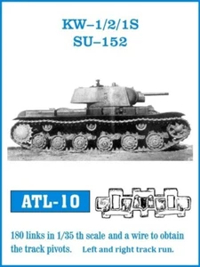 Friulmodel - Metall Tankschienen für KV-1 KV-2 1S SU-152 1/35th - ALT10 - Bild 1 von 1