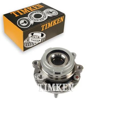 Conjunto de cojinete de rueda y buje delantero Timken para Nissan Murano 2009-2014 Foto 1 de 4
