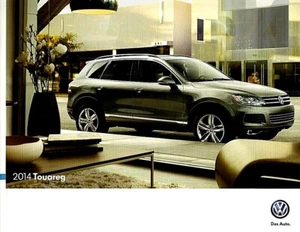2014 VOLKSWAGEN VW TOUAREG—22 PAGE US SALES BROCHURE—SPORT LUX R-LINE HYBRID—NOS - Picture 1 of 1