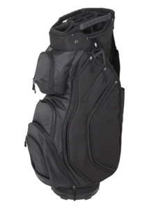 Maxfli Honors+ Golf Club Cart Bag - 14-Way Divider - Black - Picture 1 of 10