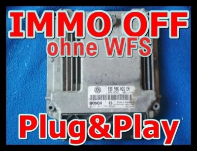 VW Touran 2.0 TDI IMMO OFF/PLUG&PLAY 0281011786 - 03G906016EH DEU-2 Worksta - Immagine 1 di 4