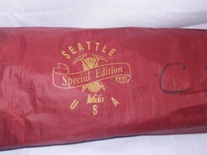 RARE Vtg REI SEATTLE SPEC EDITION THERM-A-REST Self Inflating pad 68" x 21" USA - Picture 1 of 11