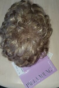 Paula Young Wig Style A3002 Endearment Color 24/14 Size P Light Curl Short New