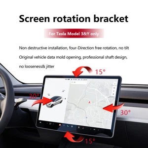 Original Bildschirmrotation Rahmenhalterung für Tesla Modell 3 und Y - Bild 1 von 8