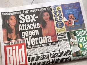 Bildzeitung vom 26.06.1999 * 18. 19. 20. Geburtstag Geschenk * Naddel Sex Verona - Picture 1 of 1