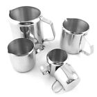 Stainless Steel Milk Frothing Jug Coffee Cream Milk Pitcher Cup Latte Kitc!xh
