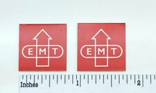 EMT Turntable Badge Custom Made Aluminium Studio Barco 