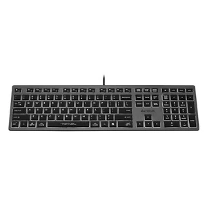 Verdrahtete Tastatur Gaming Tastatur LED Hintergrundbeleuchtung, Schwarz - Bild 1 von 4