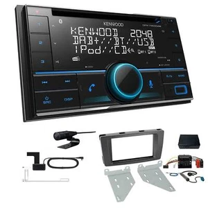 Kenwood DPX-7300DAB Autoradio Bluetooth für Skoda Octavia II black mit Canbus - Bild 1 von 5